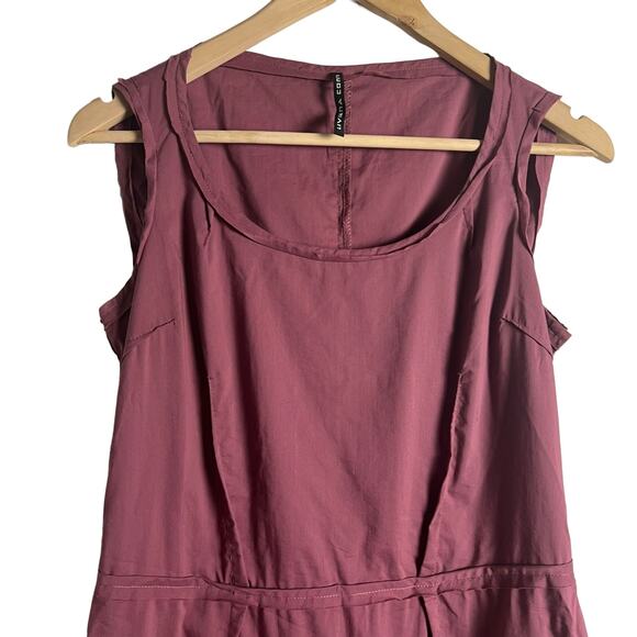 Liviana Conti Mauve Sleeveless Knee Length Sheath Dress Size 10 - Picture 2 of 15